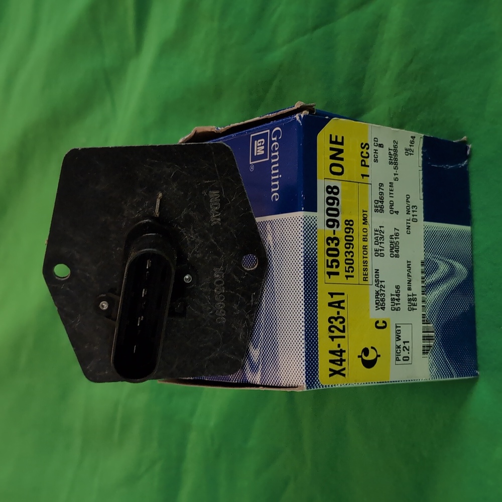 Genuine GM 15039098 Blower Motor Resistor